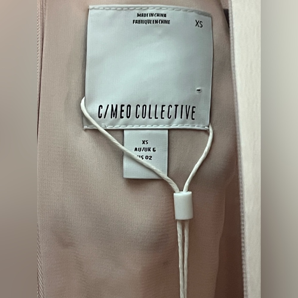 🔆C/MEO Collective Blush Satin Dress(light pink) - Picture 6 of 14